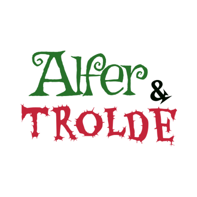 Alfer og Trolde logo